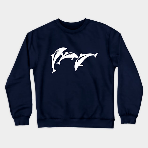 Dolphins Crewneck Sweatshirt by halazidan